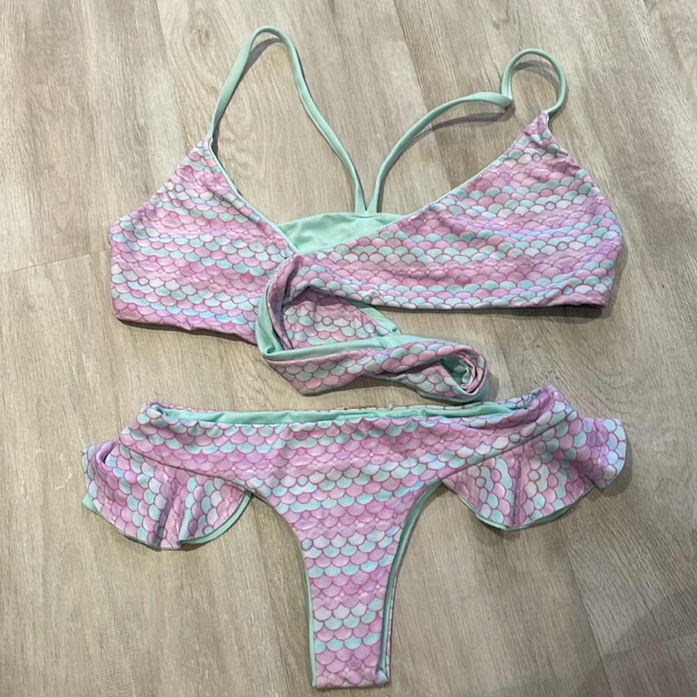 San Lorenzo mermaid scales bikini